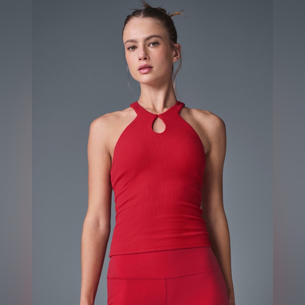 ♥️ALO♥️ BOLD RED Mesmerize Tank
